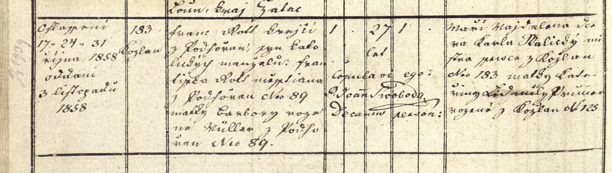 1858 Rott Skalicky Hochzeit 1